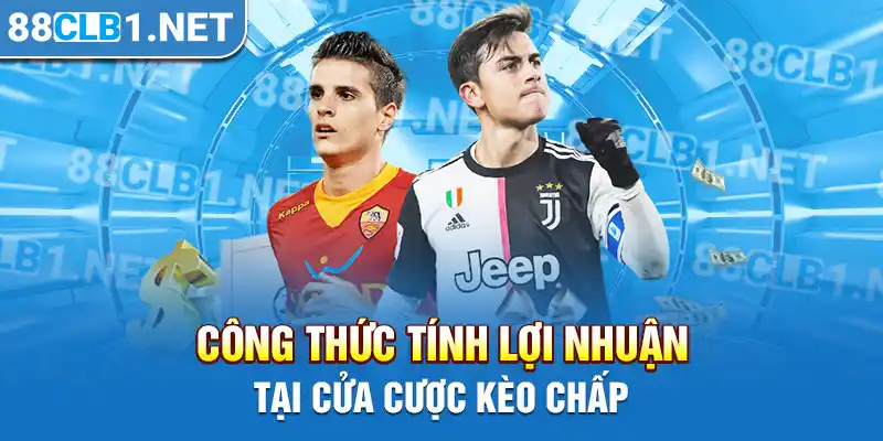 Công thức tính lợi nhuận tại cửa cược kèo chấp